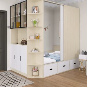 Bed,Book Shelf And Plant Shelf Adjest